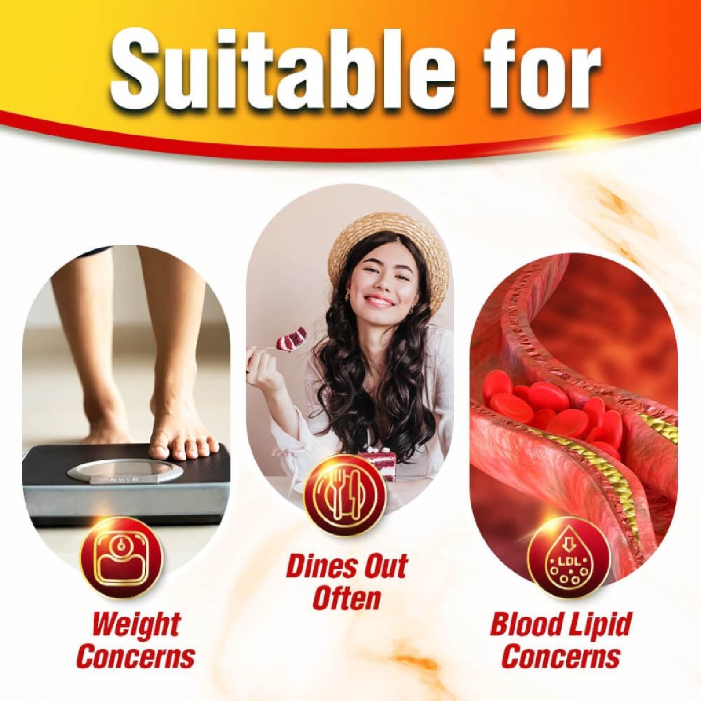 LipoBLOCK Chitosan Fat Binder Weight Management Tablet (Block Fats & Calories for Weight Loss & Slimming) 180s