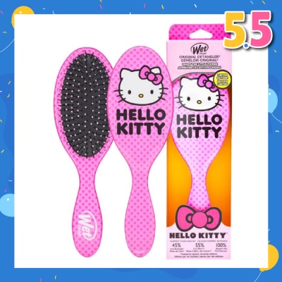 WET BRUSH Limited Edition Hello Kitty Detangler Polka Dot Pink 1s
