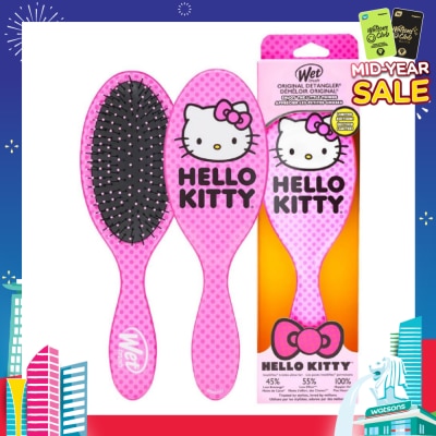 WET BRUSH Limited Edition Hello Kitty Detangler Polka Dot Pink 1s