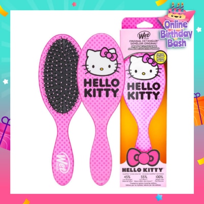 WET BRUSH Limited Edition Hello Kitty Detangler Polka Dot Pink 1s