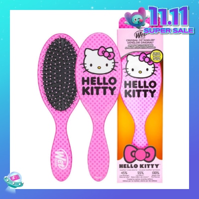 WET BRUSH Limited Edition Hello Kitty Detangler Polka Dot Pink 1s