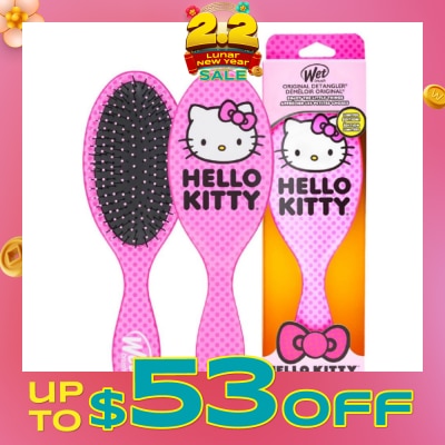WET BRUSH Limited Edition Hello Kitty Detangler Polka Dot Pink 1s