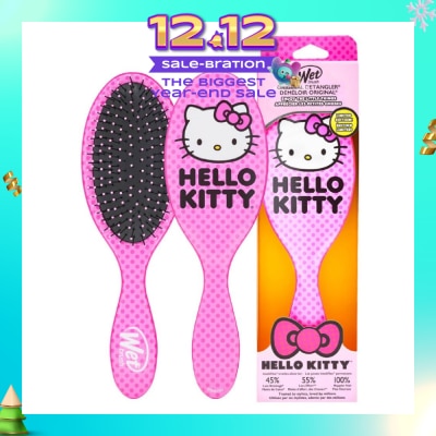 WET BRUSH Limited Edition Hello Kitty Detangler Polka Dot Pink 1s