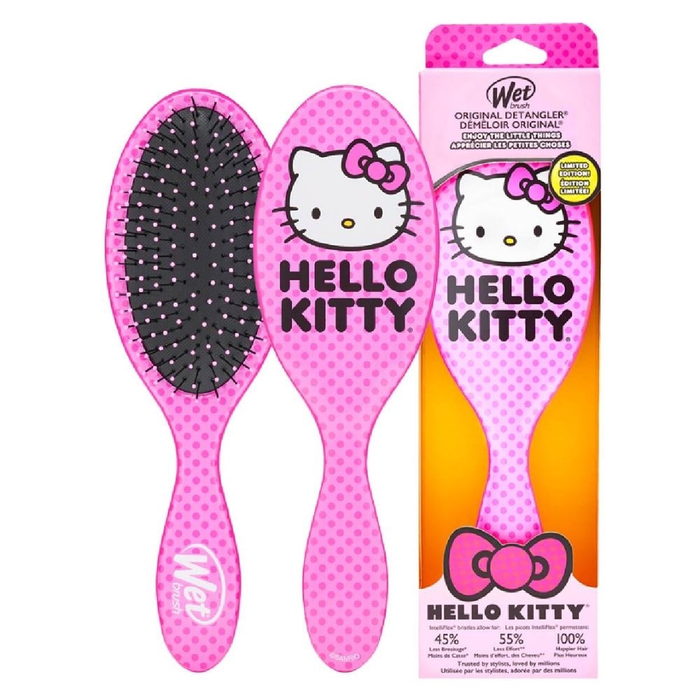 Limited Edition Hello Kitty Detangler Polka Dot Pink 1s