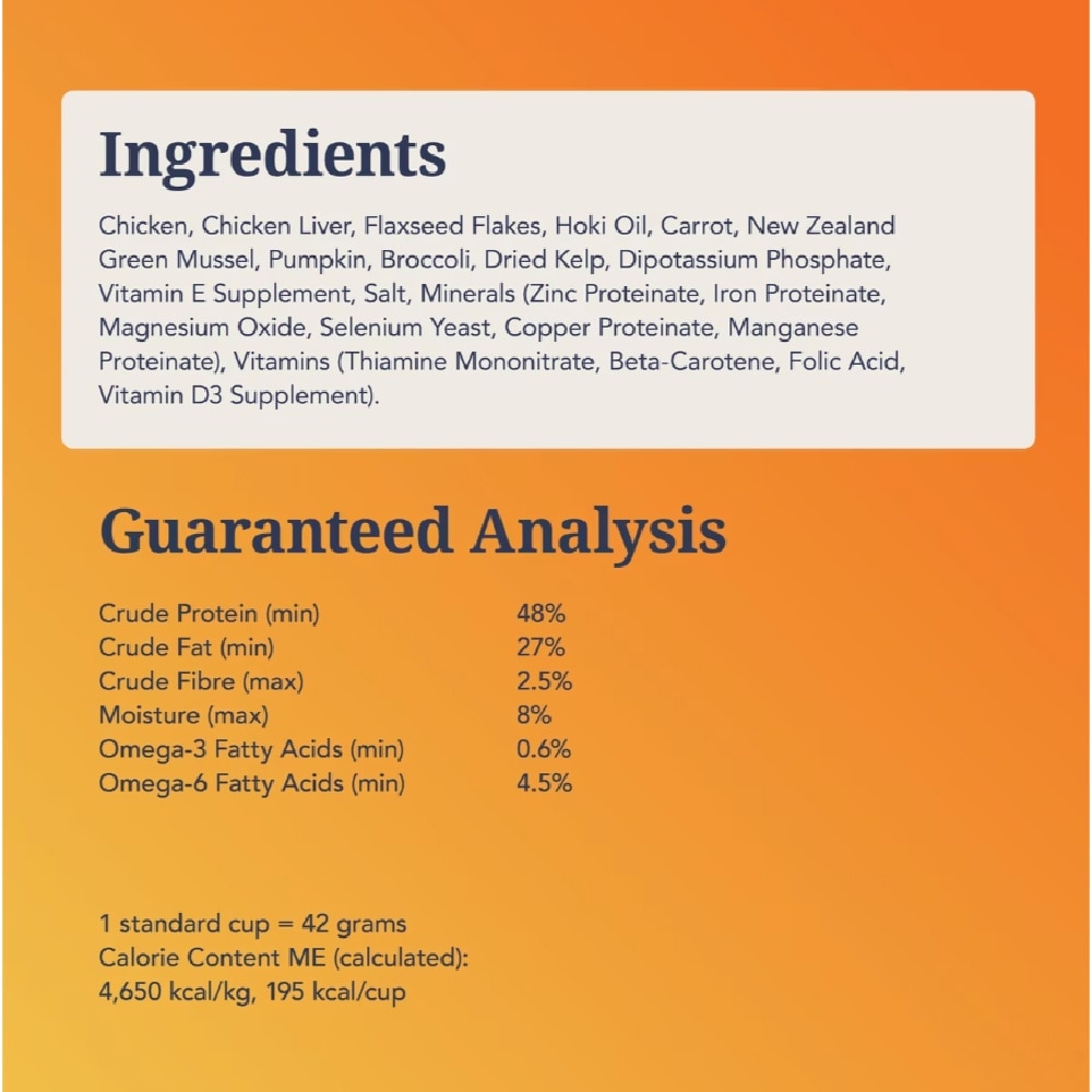 Chicken Feast Freeze-Dried Dog Food 100g