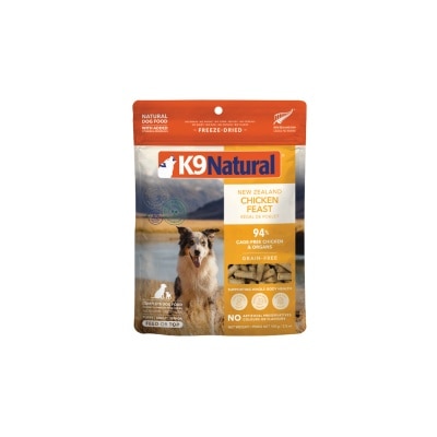 K9 NATURAL - Chicken Feast Freeze-Dried Dog Food 100g