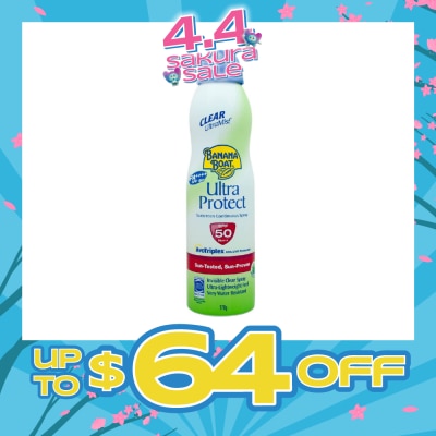 BANANA BOAT Ultra Protect Sunscreen Lotion SPF50 175ml