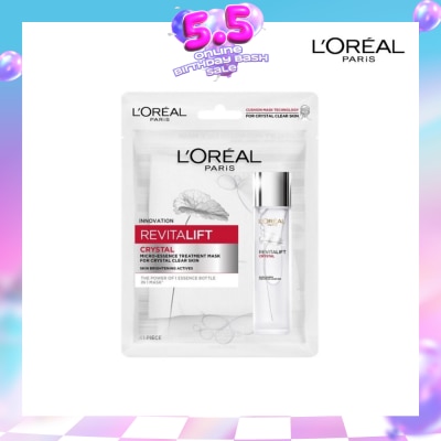 L'OREAL PARIS SKINCARE - Revitalift Crystal Micro-Essence Treatment Mask (Hydrate and Pore-control For Oily Prone Skin ) 1s
