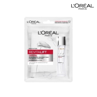 L'OREAL PARIS SKINCARE Revitalift Crystal Micro-Essence Treatment Mask (Hydrate and Pore-control For Oily Prone Skin ) 1s