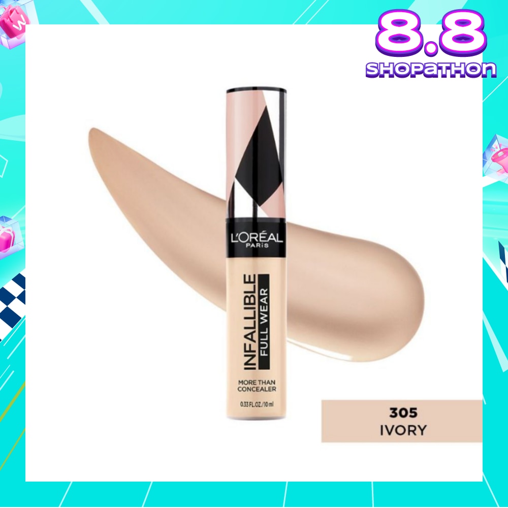 L'OREAL PARIS MAKEUP Infallible Full Wear Liquid Concealer 305 Ivory