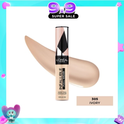 L'OREAL PARIS MAKEUP - Infallible Full Wear Liquid Concealer 305 Ivory image