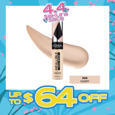 L'OREAL PARIS MAKEUP - Infallible Full Wear Liquid Concealer 305 Ivory