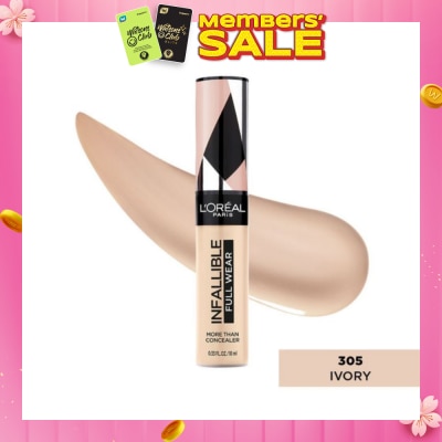 L'OREAL PARIS MAKEUP Infallible Full Wear Liquid Concealer 305 Ivory