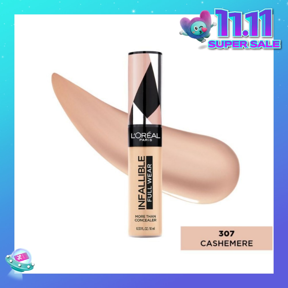 L'OREAL PARIS MAKEUP Infallible Full Wear Liquid Concealer 307 Cashemere