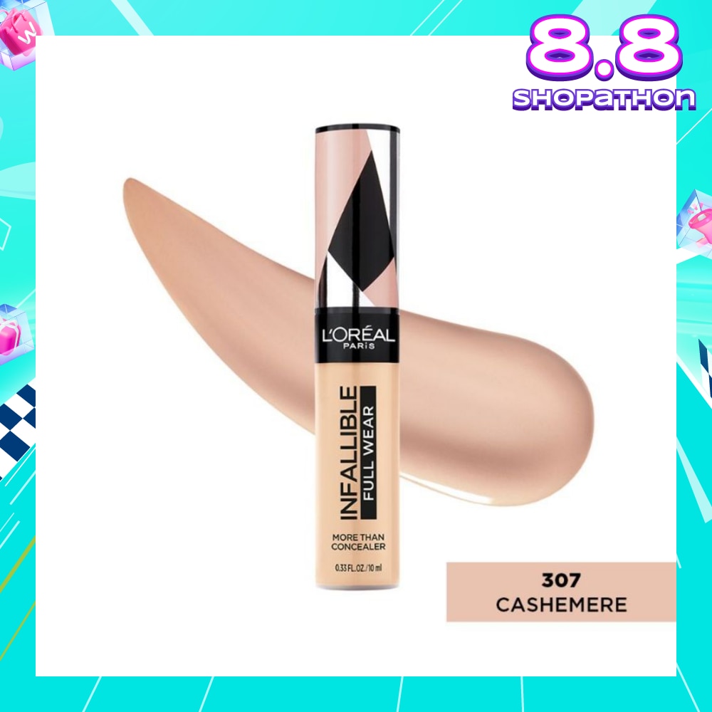 L'OREAL PARIS MAKEUP Infallible Full Wear Liquid Concealer 307 Cashemere
