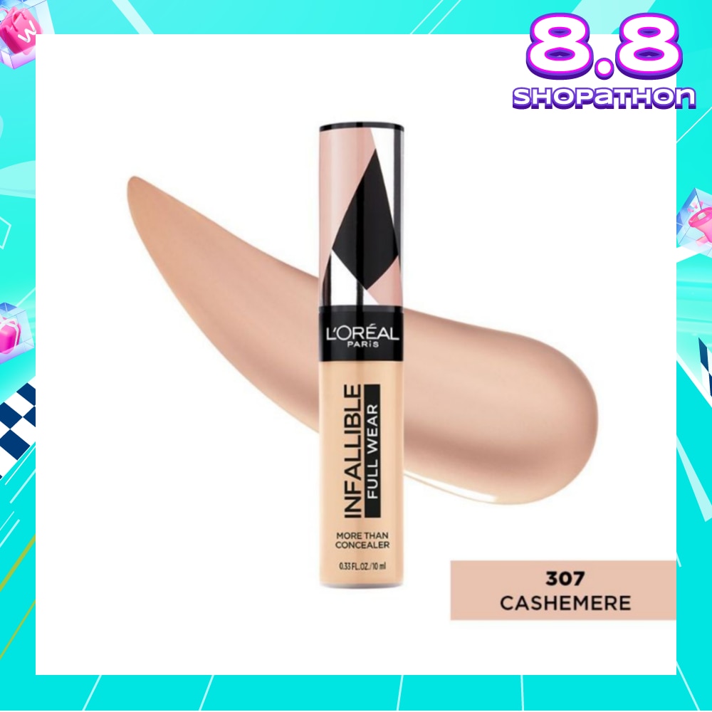 L'OREAL PARIS MAKEUP Infallible Full Wear Liquid Concealer 307 Cashemere