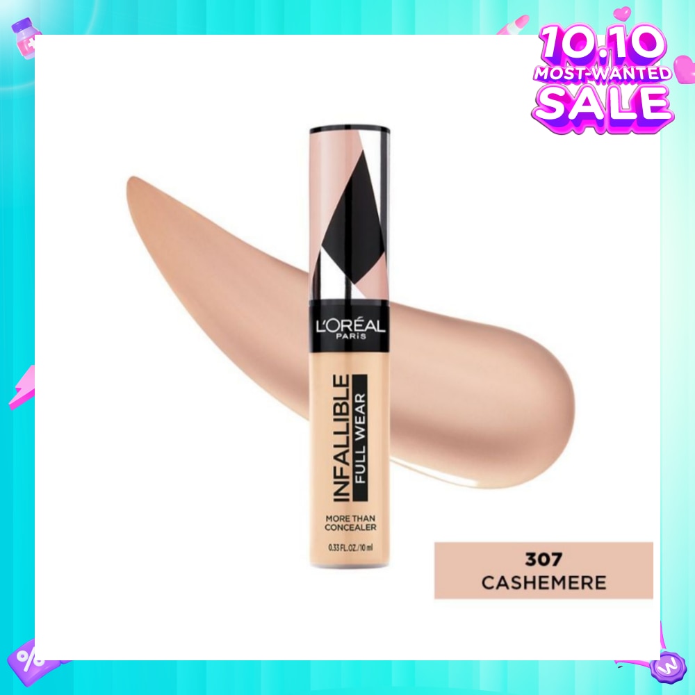 L'OREAL PARIS MAKEUP Infallible Full Wear Liquid Concealer 307 Cashemere