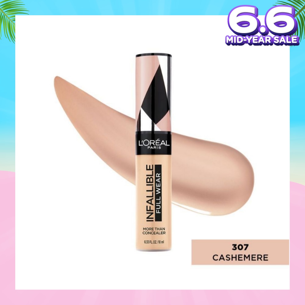 L'OREAL PARIS MAKEUP Infallible Full Wear Liquid Concealer 307 Cashemere