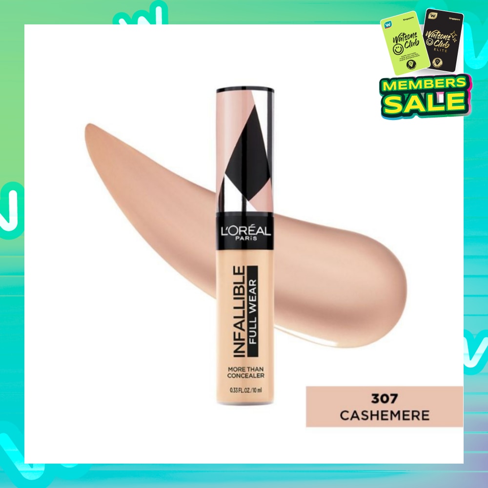 L'OREAL PARIS MAKEUP Infallible Full Wear Liquid Concealer 307 Cashemere