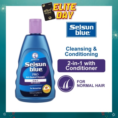 SELSUN - Selsun Blue 2 in 1 Pro Anti-Dandruff Shampoo with Conditioner 200ml