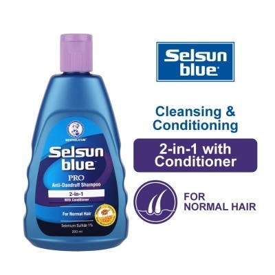 SELSUN Selsun Blue 2 in 1 Pro Anti-Dandruff Shampoo with Conditioner 200ml