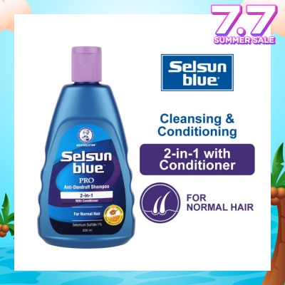 SELSUN Selsun Blue 2 in 1 Pro Anti-Dandruff Shampoo with Conditioner 200ml