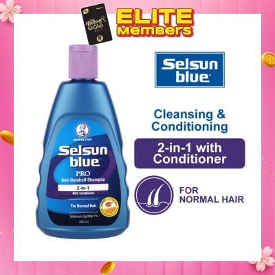 SELSUN Selsun Blue 2 in 1 Pro Anti-Dandruff Shampoo with Conditioner 200ml
