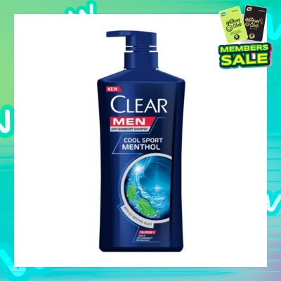 CLEAR Men Cool Sport Menthol Shampoo 650ml
