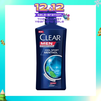 CLEAR Men Cool Sport Menthol Shampoo 650ml