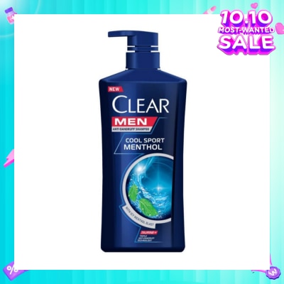 CLEAR Men Cool Sport Menthol Shampoo 650ml