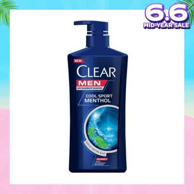 CLEAR Men Cool Sport Menthol Shampoo 650ml