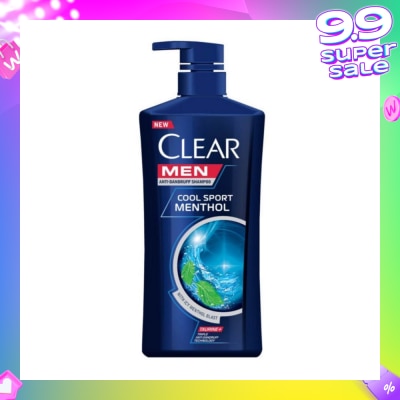 CLEAR Men Cool Sport Menthol Shampoo 650ml