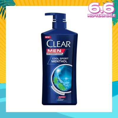 CLEAR Men Cool Sport Menthol Shampoo 650ml