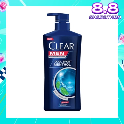 CLEAR Men Cool Sport Menthol Shampoo 650ml
