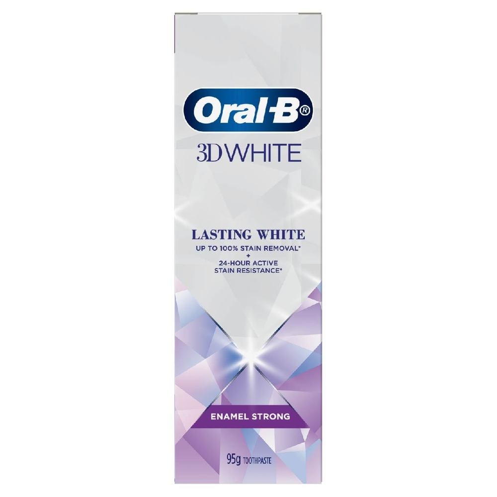 Oral-B 3D White Lasting White Enamel Strong Toothpaste 95g