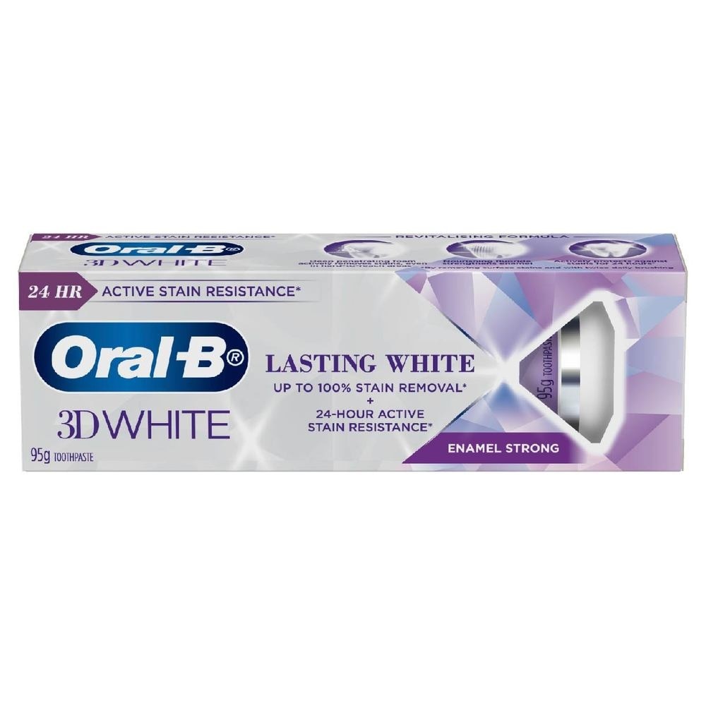 Oral-B 3D White Lasting White Enamel Strong Toothpaste 95g