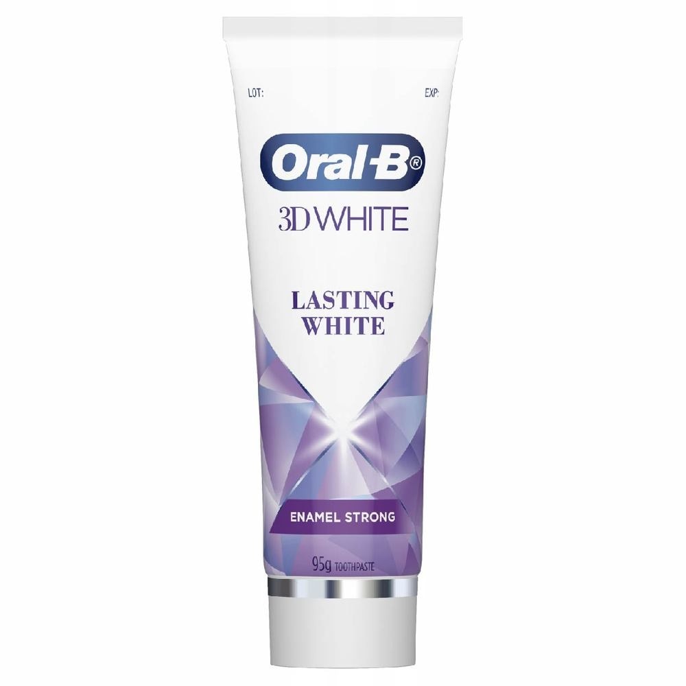 Oral-B 3D White Lasting White Enamel Strong Toothpaste 95g