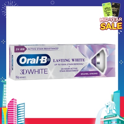 ORAL-B Oral-B 3D White Lasting White Enamel Strong Toothpaste 95g