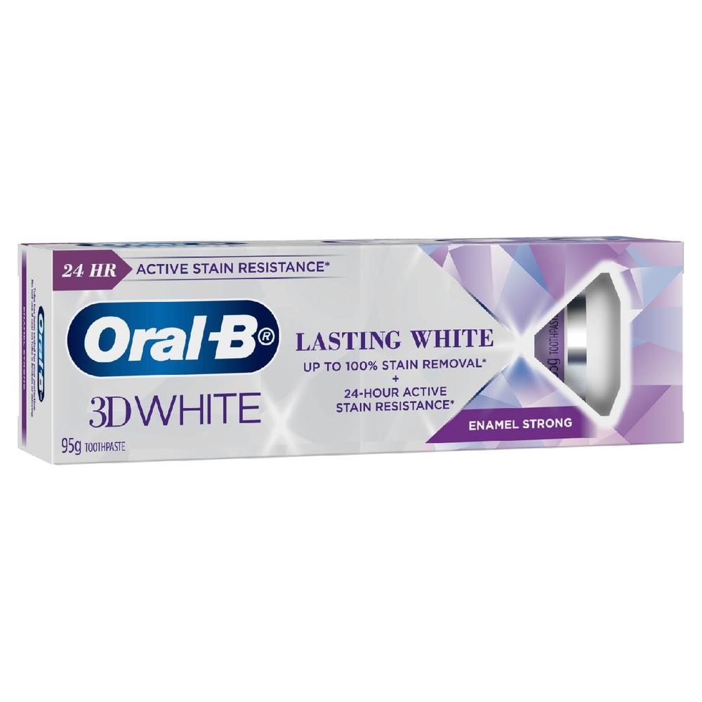 Oral-B 3D White Lasting White Enamel Strong Toothpaste 95g