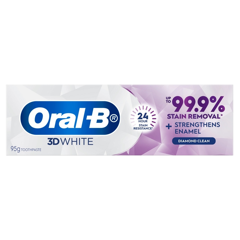 3D White Diamond Clean Whitening Toothpaste 95g