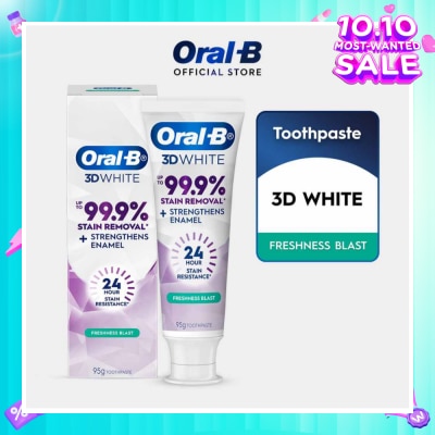 ORAL-B Oral-B 3D White Lasting White Freshness Blast Toothpaste 95G