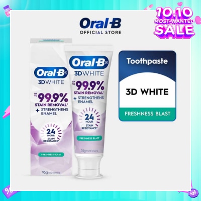 ORAL-B Oral-B 3D White Lasting White Freshness Blast Toothpaste 95G