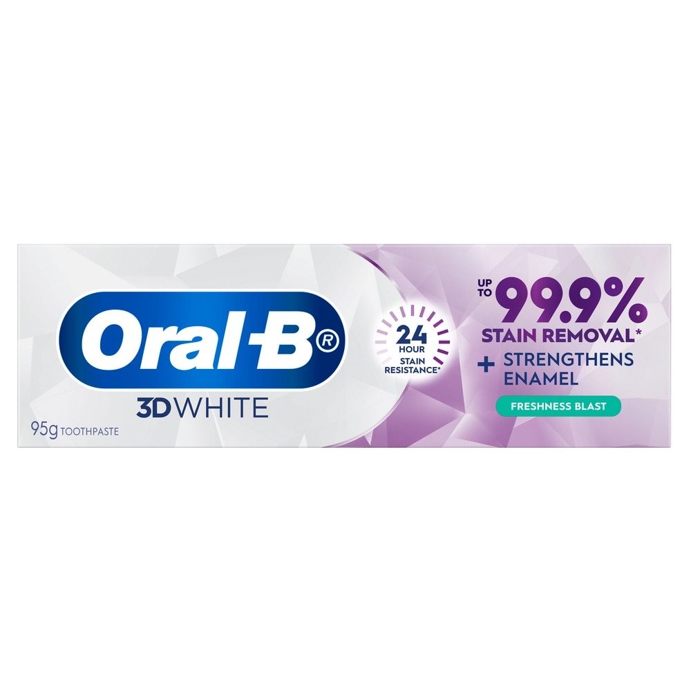 3D White Lasting Freshness Blast Whitening Toothpaste 95g