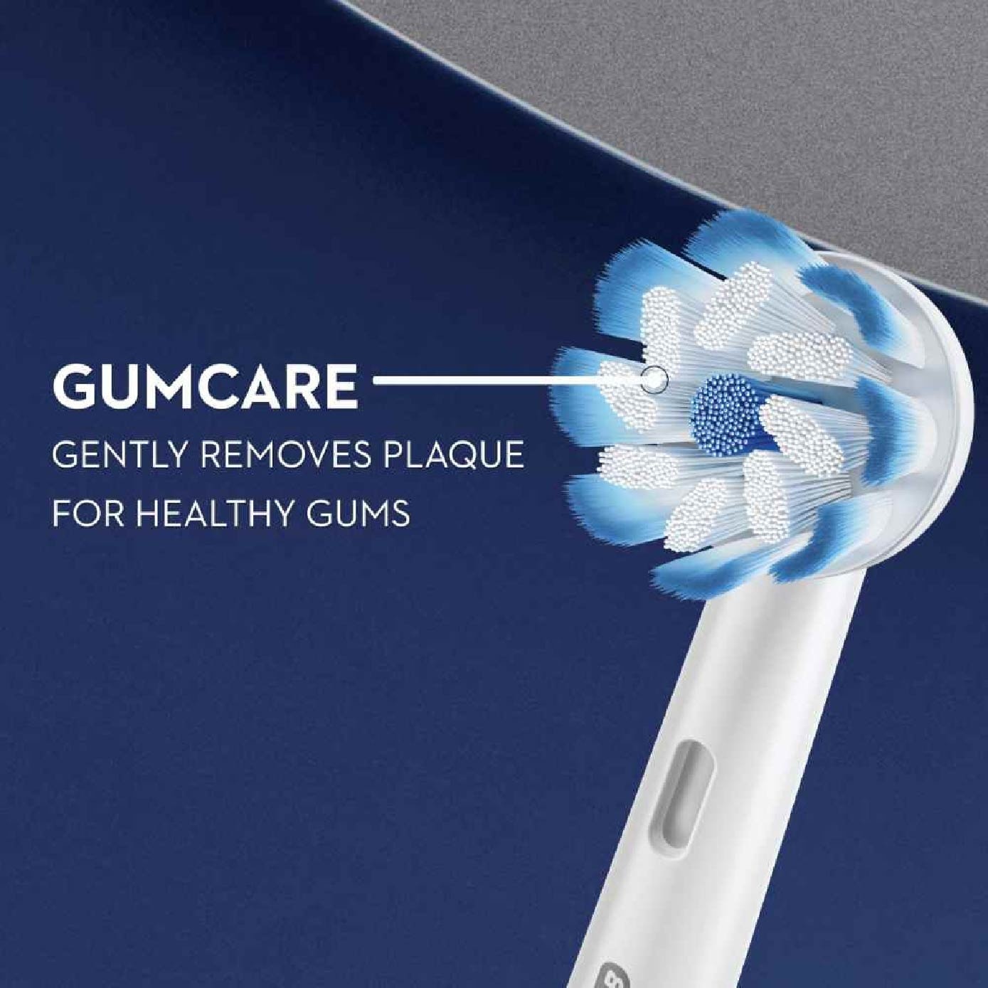 Pro Crossaction Battery Electric Toothbrush White (Removes Plaque Faster & Easier) 1s