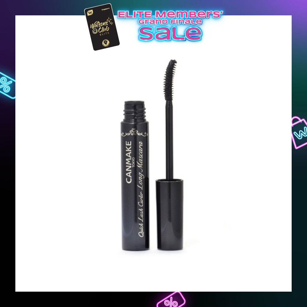 CANMAKE Quick Lash Curler Long Mascara 01 1s
