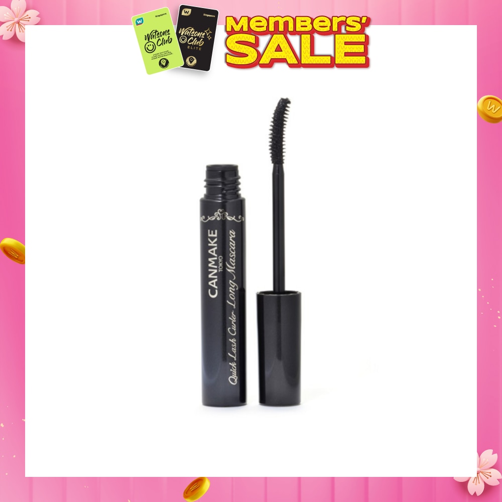 CANMAKE Quick Lash Curler Long Mascara 01 1s
