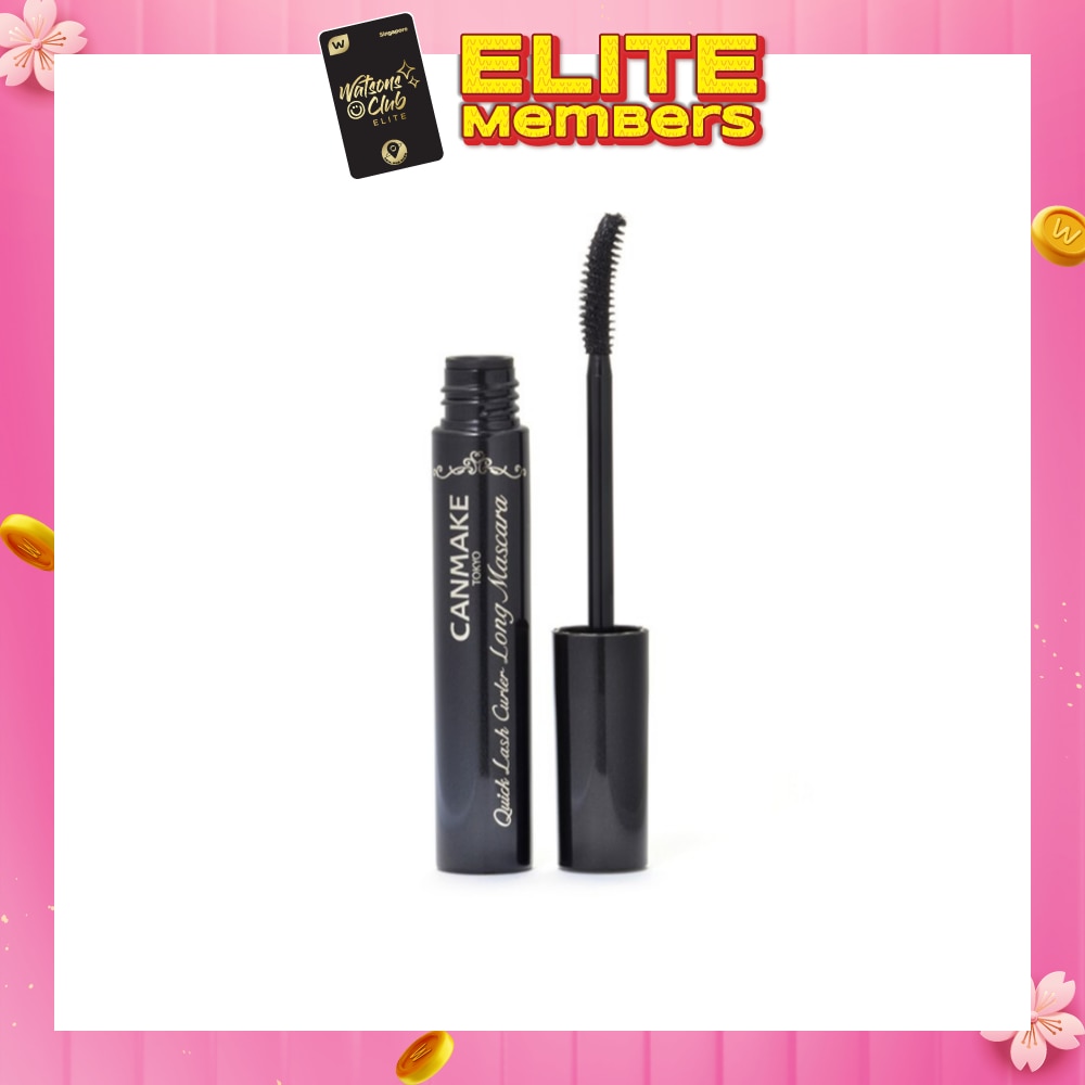 CANMAKE Quick Lash Curler Long Mascara 01 1s