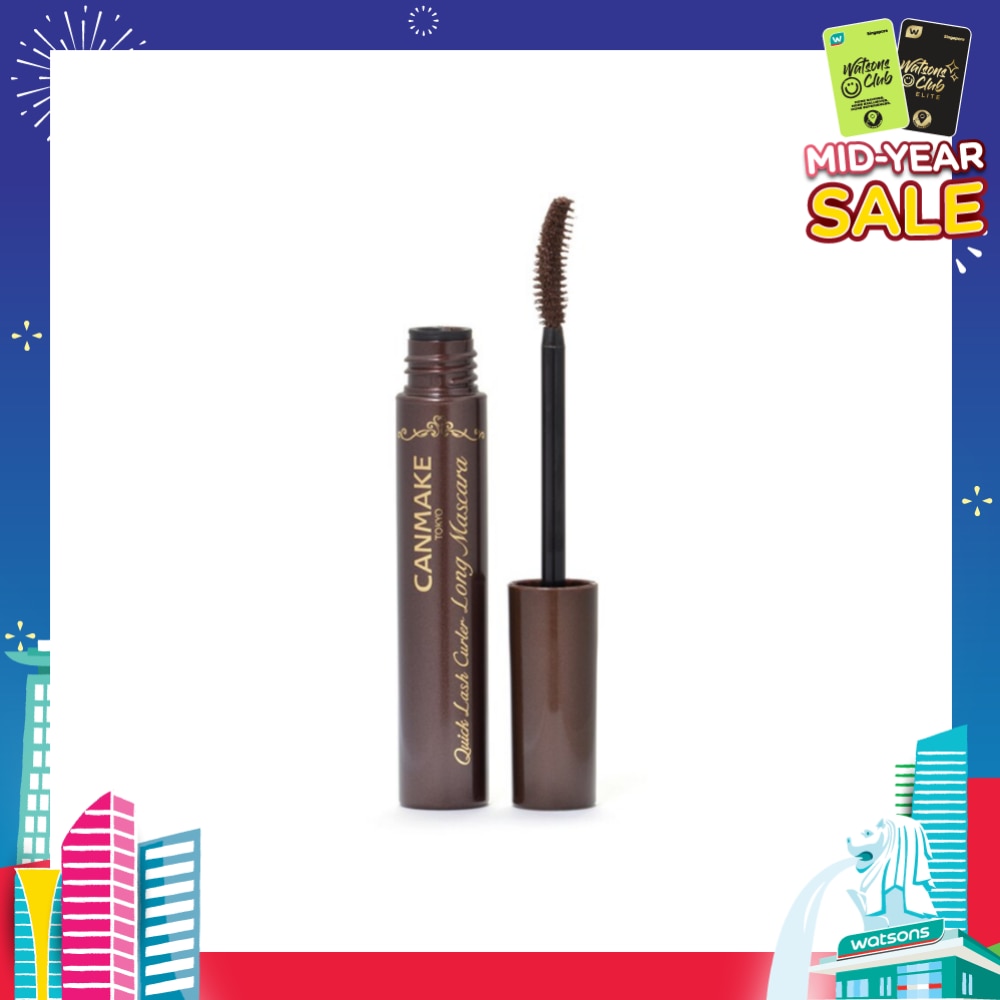 CANMAKE Quick Lash Curler Long Mascara 02 1s