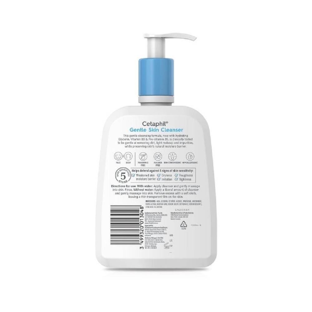 Gentle Skin Cleanser Hydrating Face & Body Wash (For All Skin Types, Sensitive Skin) 500ml