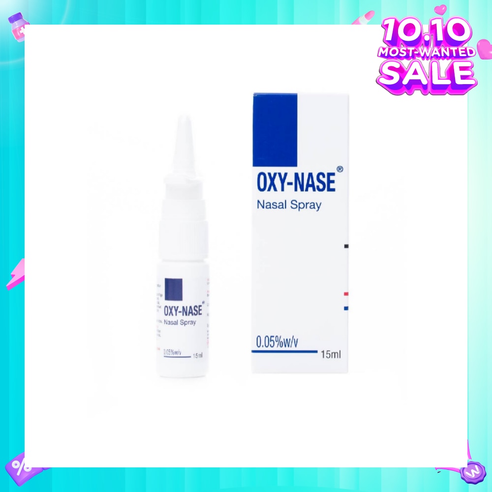 OXY NASE Spray 0.05% (Adult Nasal Spray) 15ml